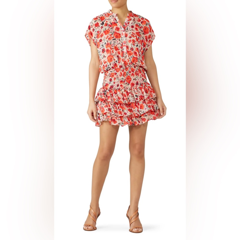 LIKE NEW MISA LOS ANGELES ELOISA FLOWER MINI DRESS